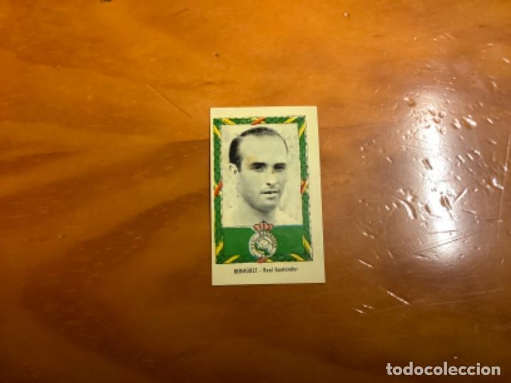 Coleccionismo cromos antiguos: BERMUDEZ DEL RACING SANTANDER RUIZ ROMERO 1954