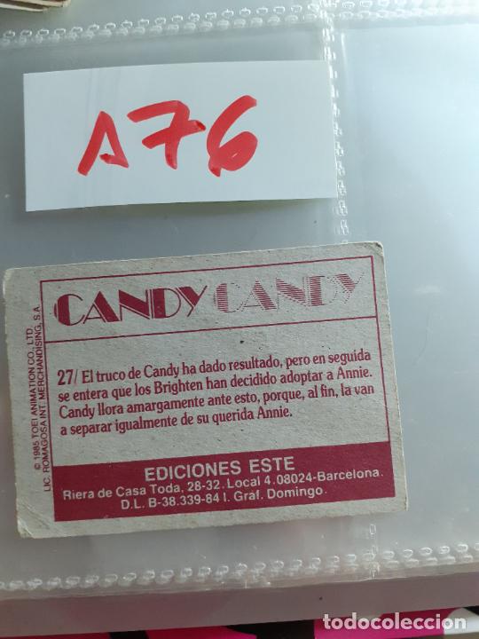 Coleccionismo cromos antiguos: candy candy ediciones esten n 27 - Foto 2
