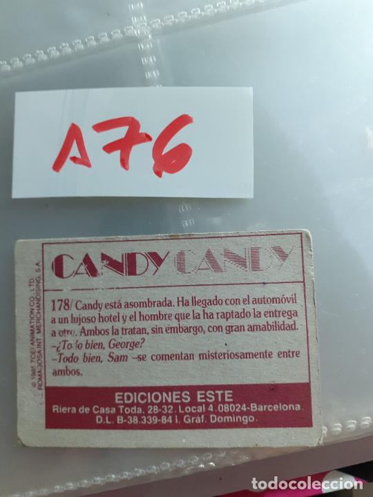 Coleccionismo cromos antiguos: candy candy ediciones esten n 178 - Foto 2