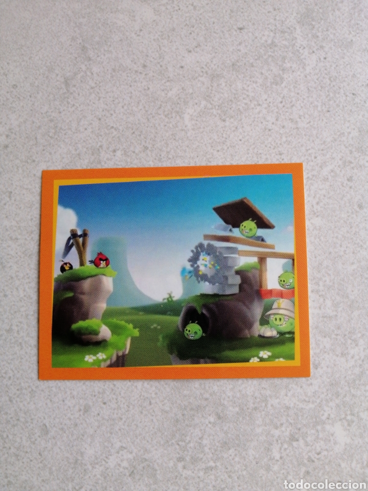 Coleccionismo Cromos antiguos: CROMO N 27 ANGRY BIRDS