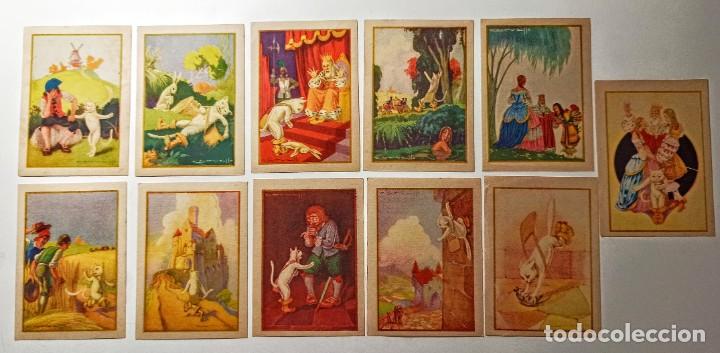 Coleccionismo cromos antiguos: Colecci&oacute;n de Cromos el gato con botas de Juncosa - Foto 1