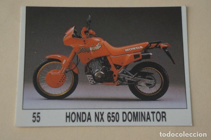 Coleccionismo Cromos antiguos: CROMO DE MOTOS HONDA SIN PEGAR N&ordm; 55 A&Ntilde;O 1989 DEL ALBUM MOTOCICLISMO DE MILANO