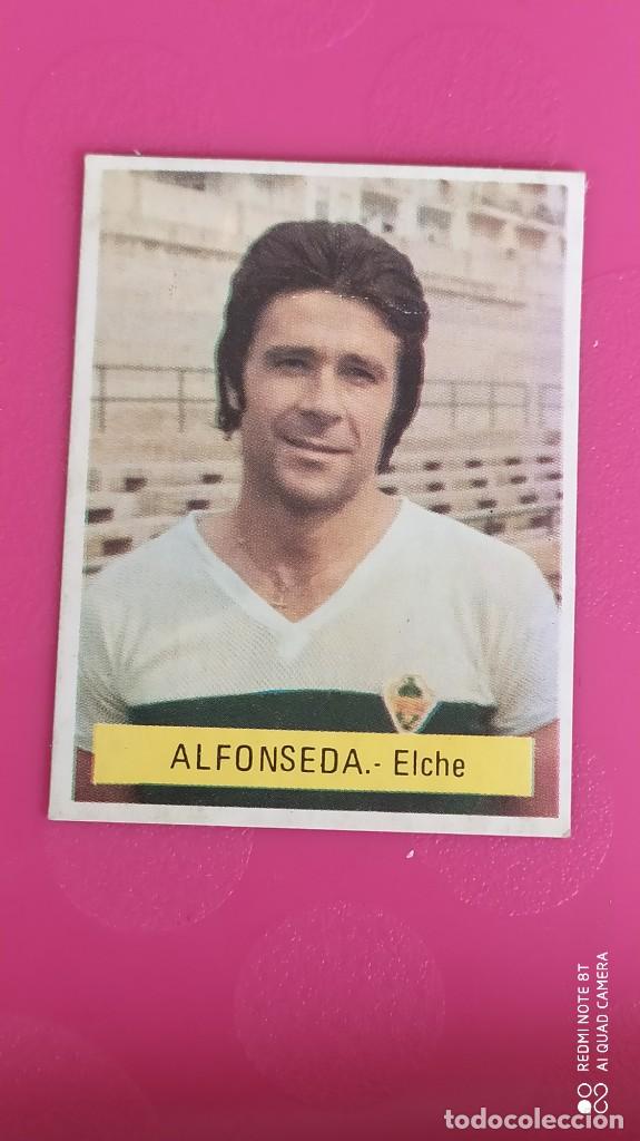 Coleccionismo Cromos antiguos: ALFONSEDA ELCHE RECUPERADO 75 76 1975 1976 ED. FINI