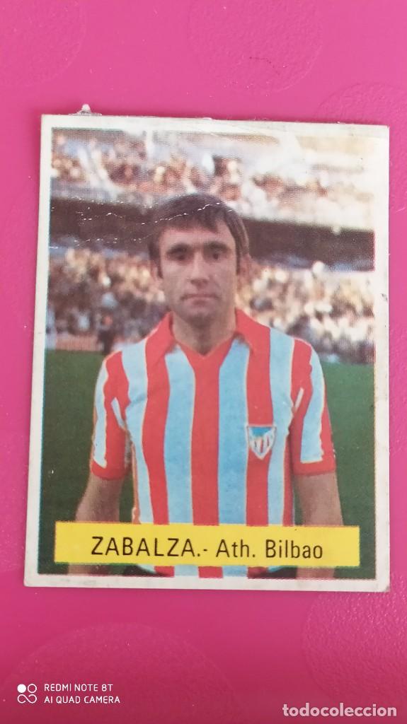 Coleccionismo Cromos antiguos: ZABALZA ATHLETIC BILBAO RECUPERADO 75 76 1975 1976 ED. FINI