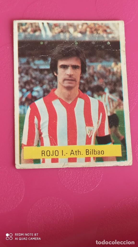Coleccionismo Cromos antiguos: ROJO I ATHLETIC BILBAO RECUPERADO 75 76 1975 1976 ED. FINI