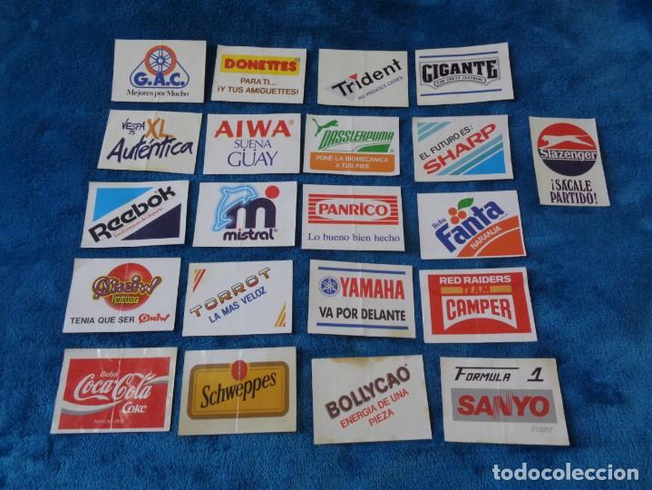 Coleccionismo Cromos antiguos: lote de 21 cromos / pegatinas Panrico bollycao de marcas (no phoskitos no Bimbo no cropan)