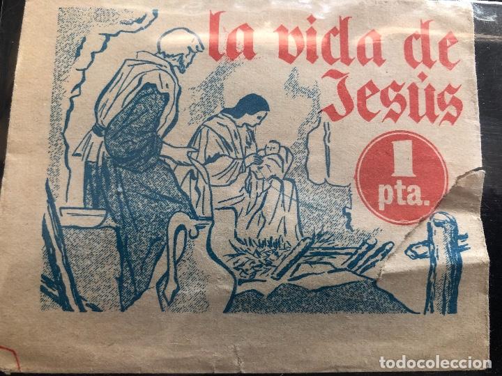 Colecionismo Cromos antigos: SOBRE CROMOS LA VIDA DE JESUS EDITORIAL RUIZ ROMERO SIN CROMOS