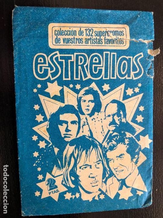 Coleccionismo cromos antiguos: SOBRE CROMOS ALBUM ESTRELLAS EDICIONES ESTE SIN CROMOS - Foto 1