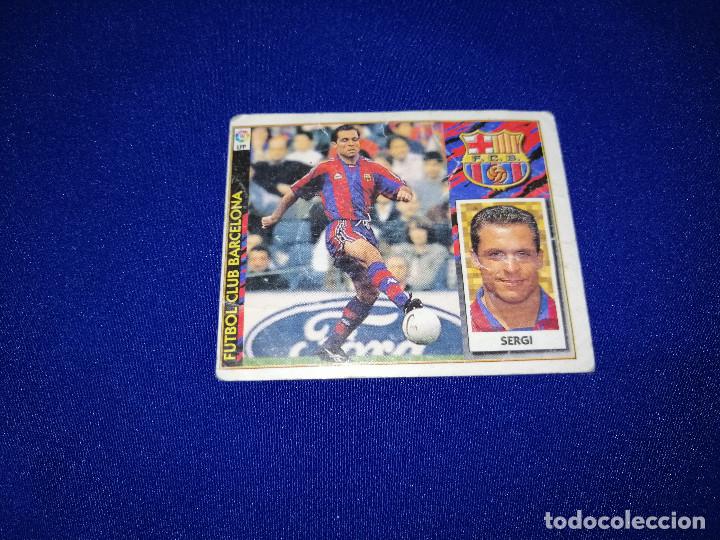 Coleccionismo cromos antiguos: LIGA 97-98 SERGI - Foto 2
