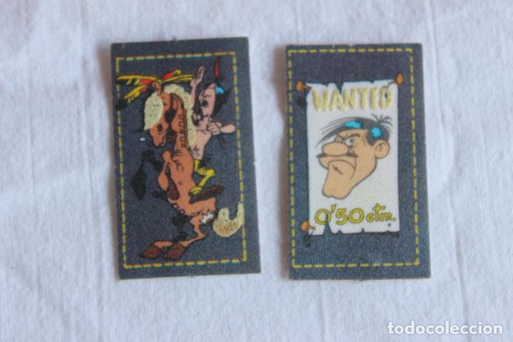 Collezionismo Figurine antiche: 2 CROMOS PEGATINAS TELA TEJANA CON RELIEVES MATUTANO, N&ordm; 16 Y 10, A&Ntilde;OS 80,