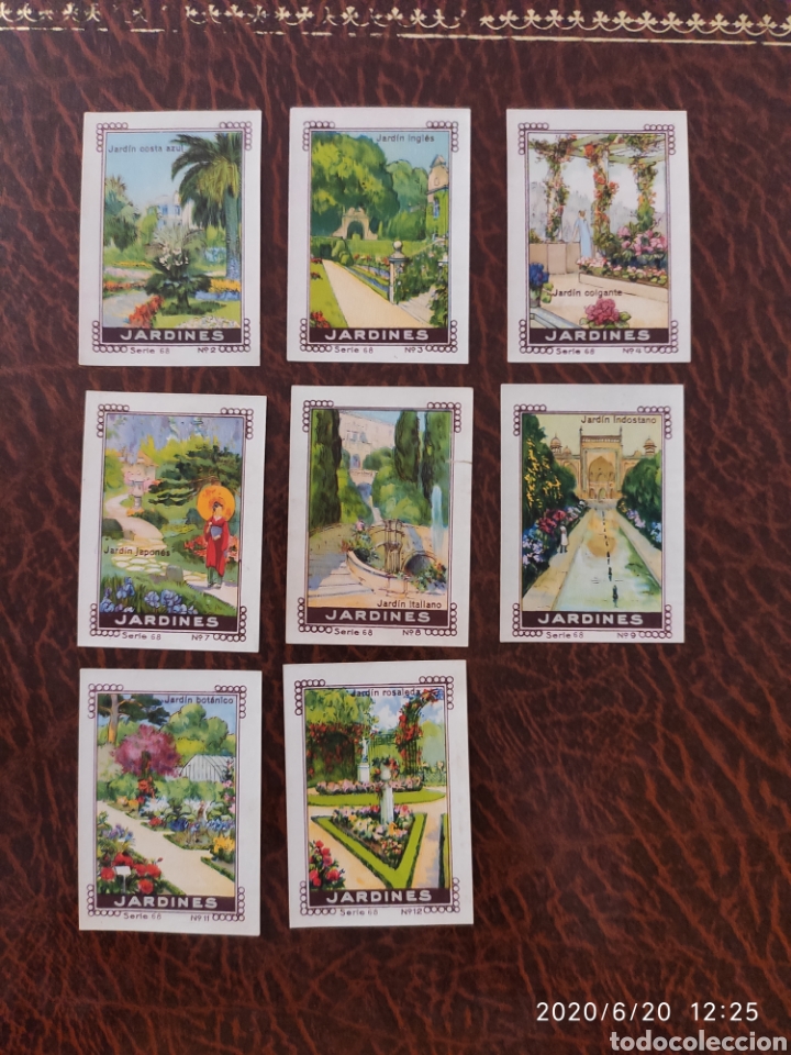 Coleccionismo cromos antiguos: N&eacute;stle serie 68 Jardines - Foto 1
