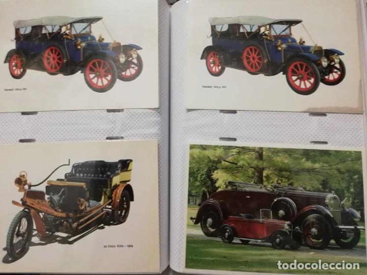 Coleccionismo cromos antiguos: Postales coches de &eacute;poca - Foto 3