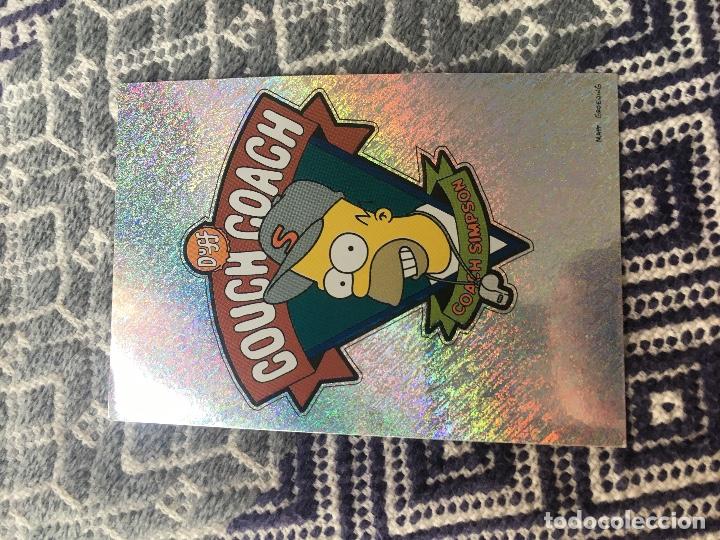 Coleccionismo cromos antiguos: CROMO PANINI LOS SIMPSONS A&Ntilde;OS 90 - Foto 1