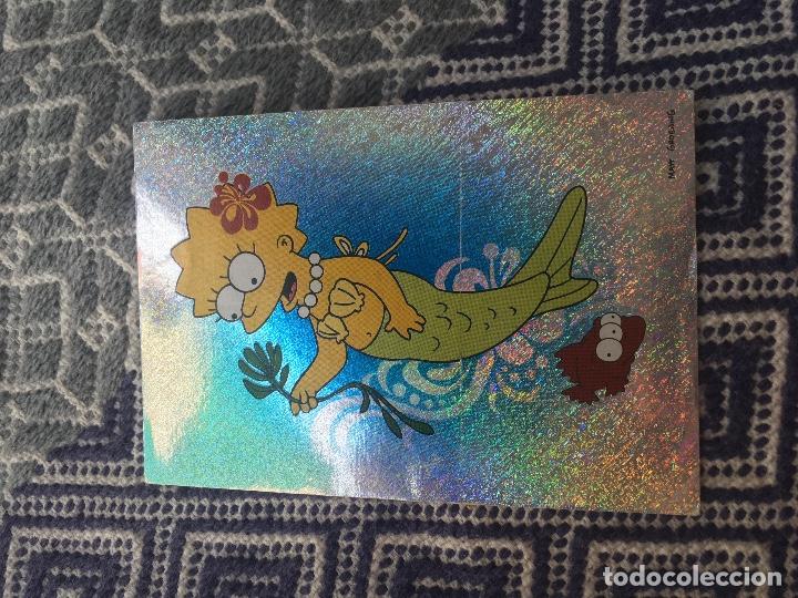 Coleccionismo cromos antiguos: CROMO PANINI LOS SIMPSONS A&Ntilde;OS 90 - Foto 1