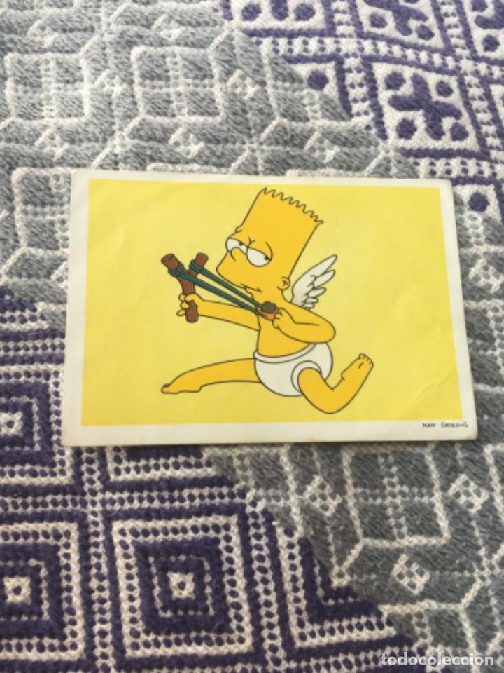 Coleccionismo cromos antiguos: CROMO PANINI LOS SIMPSONS A&Ntilde;OS 90 - Foto 1