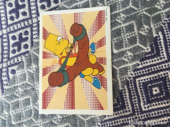 Coleccionismo cromos antiguos: CROMO PANINI LOS SIMPSONS A&Ntilde;OS 90 - Foto 1