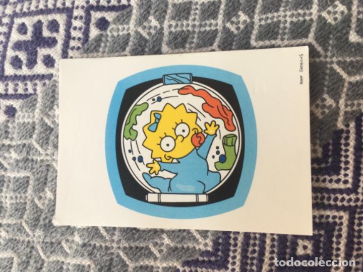 Coleccionismo cromos antiguos: CROMO PANINI LOS SIMPSONS A&Ntilde;OS 90 - Foto 1