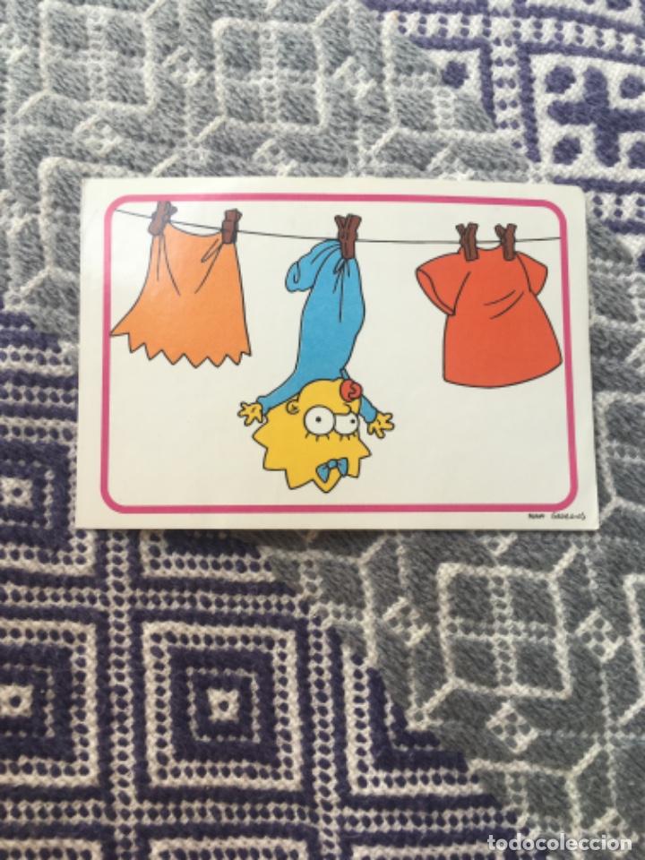 Coleccionismo cromos antiguos: CROMO PANINI LOS SIMPSONS A&Ntilde;OS 90 - Foto 1