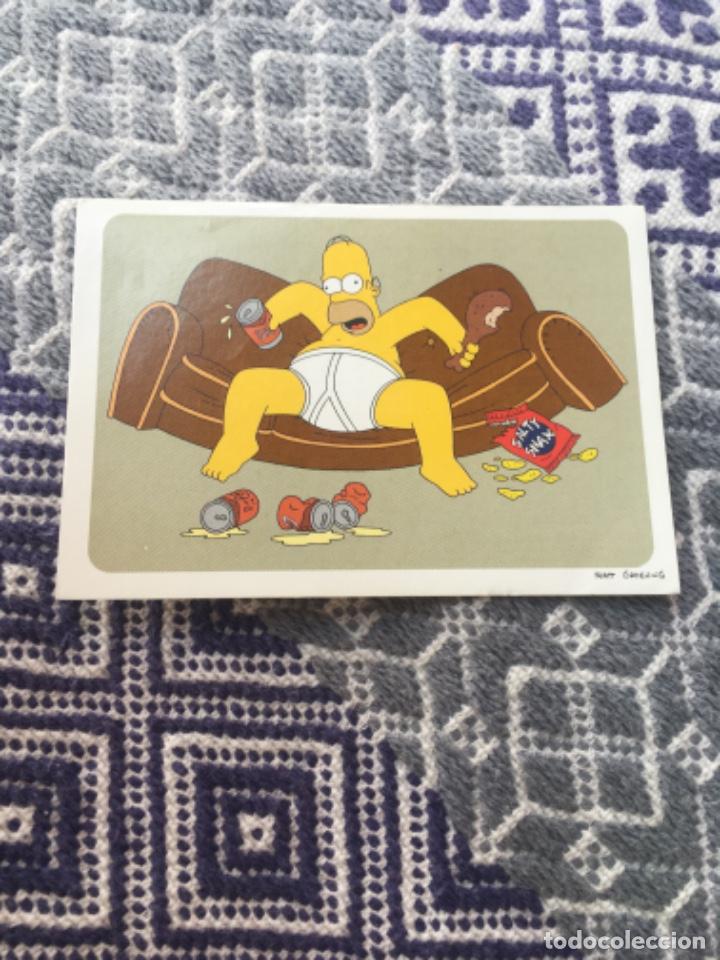 Coleccionismo cromos antiguos: CROMO PANINI LOS SIMPSONS A&Ntilde;OS 90 - Foto 1
