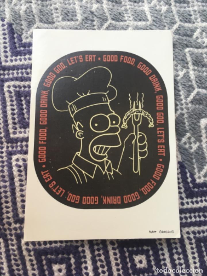 Coleccionismo cromos antiguos: CROMO PANINI LOS SIMPSONS A&Ntilde;OS 90 - Foto 1
