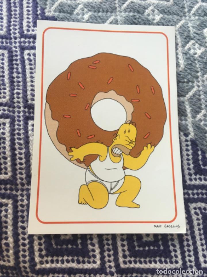Coleccionismo cromos antiguos: CROMO PANINI LOS SIMPSONS A&Ntilde;OS 90 - Foto 1