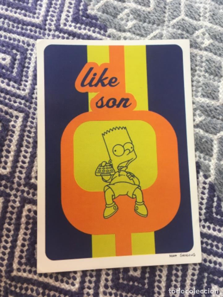 Coleccionismo cromos antiguos: CROMO PANINI LOS SIMPSONS A&Ntilde;OS 90 - Foto 1