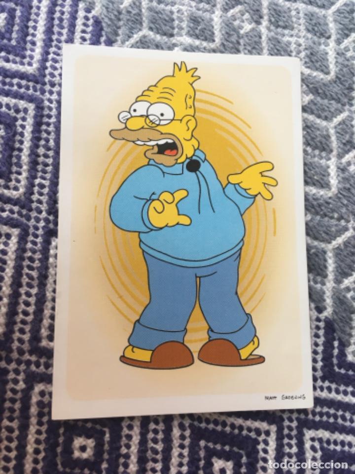 Coleccionismo cromos antiguos: CROMO PANINI LOS SIMPSONS A&Ntilde;OS 90 - Foto 1