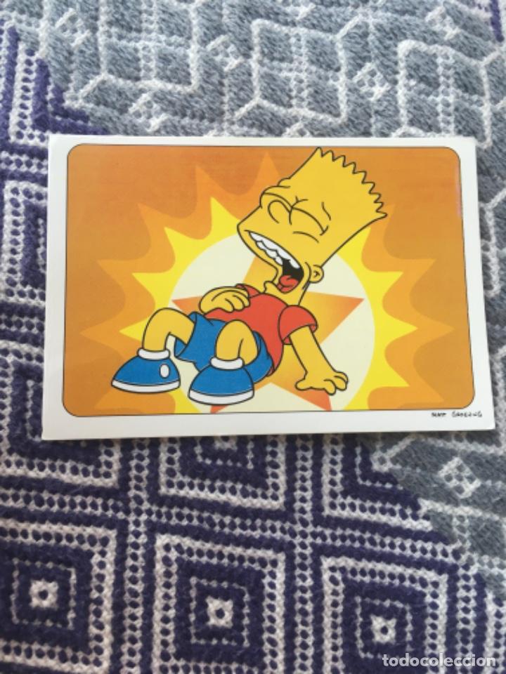 Coleccionismo cromos antiguos: CROMO PANINI LOS SIMPSONS A&Ntilde;OS 90 - Foto 1
