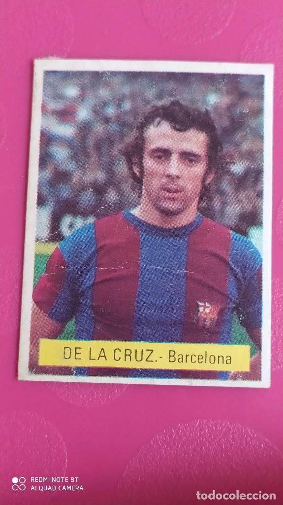 Coleccionismo Cromos antiguos: DE LA CRUZ BARCELONA RECUPERADO 75 76 1975 1976 ED. FINI