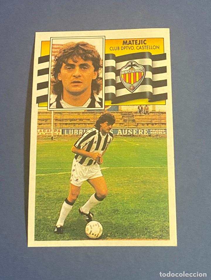 Coleccionismo cromos antiguos: CROMO DE MATEJIC DEL CASTELLON ESTE 90/91