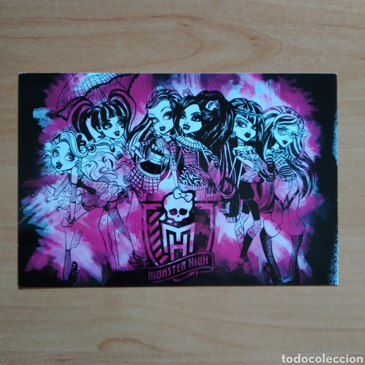 Coleccionismo cromos antiguos: CROMO / POSTAL - N&deg; 090 - MONSTER HIGH - A&Ntilde;O 2011 - PANINI - Foto 1