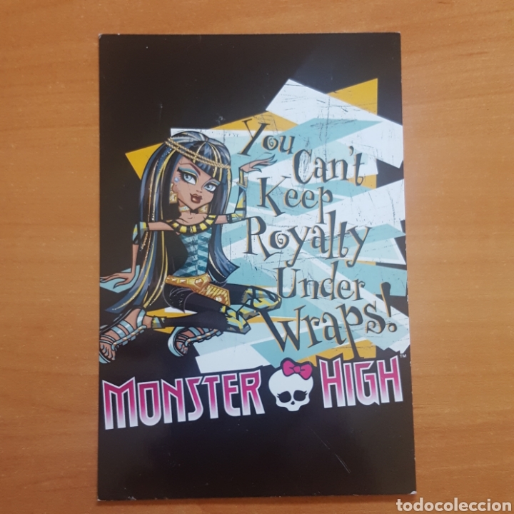 Coleccionismo cromos antiguos: CROMO / POSTAL - N&deg; 018 - MONSTER HIGH - A&Ntilde;O 2011 - PANINI - Foto 1