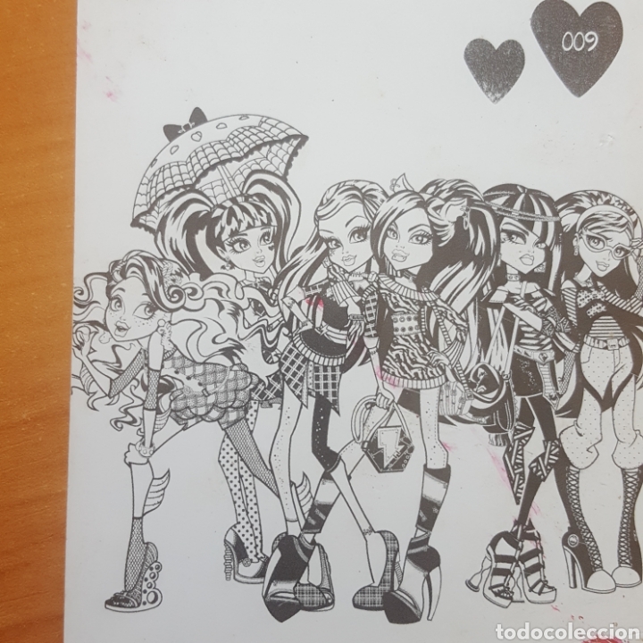 Coleccionismo cromos antiguos: CROMO / POSTAL - N&deg; 009 - MONSTER HIGH - A&Ntilde;O 2011 - PANINI - Foto 7