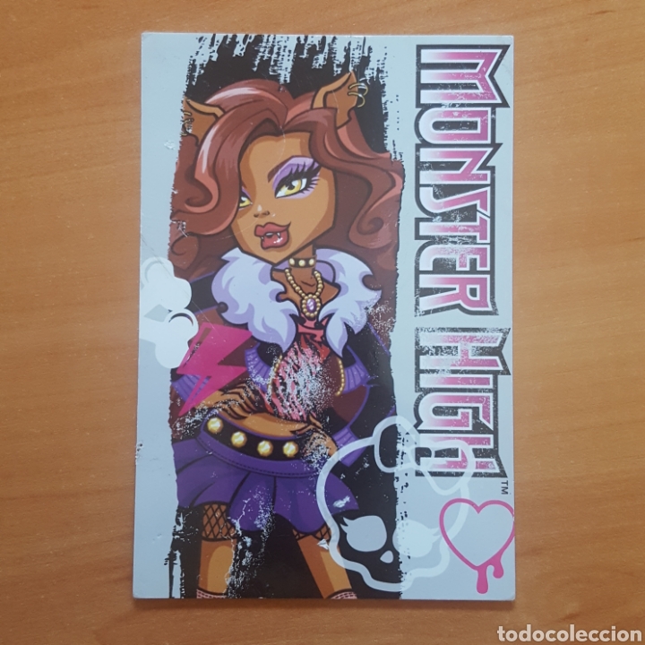 Coleccionismo cromos antiguos: CROMO / POSTAL - N&deg; 009 - MONSTER HIGH - A&Ntilde;O 2011 - PANINI - Foto 1