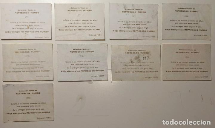 Coleccionismo cromos antiguos: CROMOS &rdquo;OESTE&rdquo; de RUMBO-FHER (1964) - Foto 2
