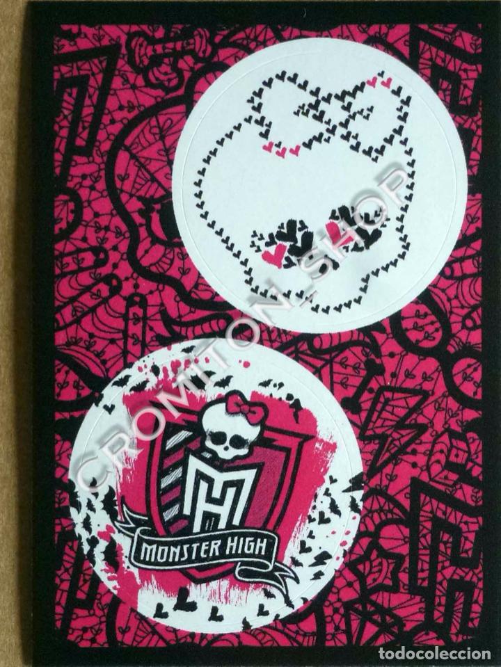 Coleccionismo cromos antiguos: N&ordm; 9 9A 9B - MONSTER HIGH - SKULL LIFE - PANINI 2013