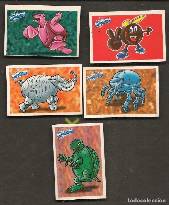 Coleccionismo Cromos antiguos: PHOSKITOS. HUEVOX. LOTE: 5 CROMOS. VER FOTO.(P/C49.)