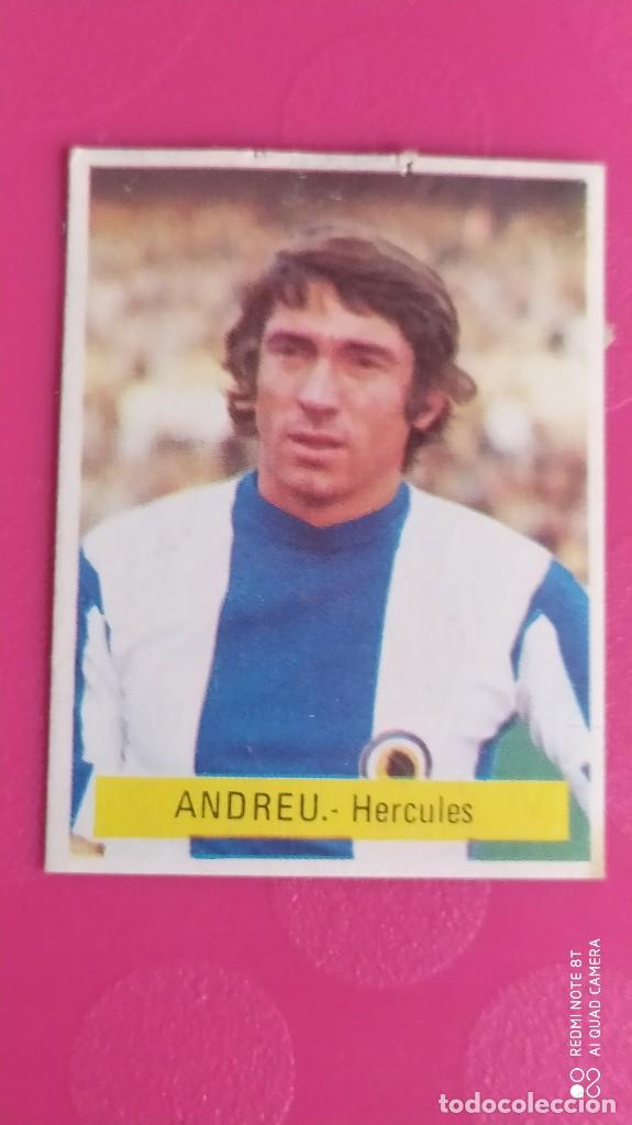 Coleccionismo cromos antiguos: ANDREU HERCULES RECUPERADO 75 76 1975 1976 ED. FINI
