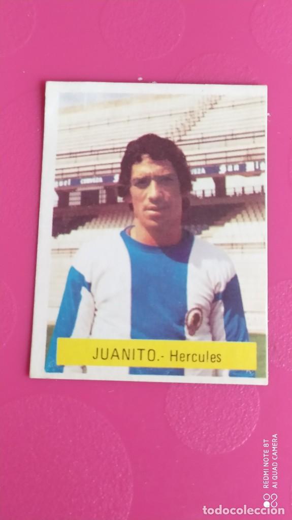 Collezionismo Figurine antiche: JUANITO HERCULES RECUPERADO 75 76 1975 1976 ED. FINI