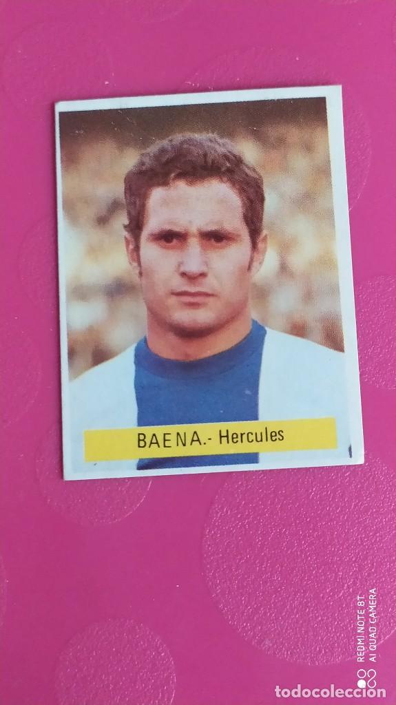 Coleccionismo cromos antiguos: BAENA HERCULES RECUPERADO 75 76 1975 1976 ED. FINI