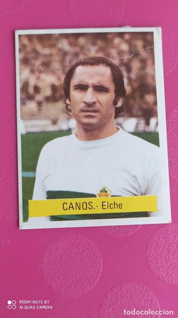 Coleccionismo cromos antiguos: CANOS ELCHE RECUPERADO 75 76 1975 1976 ED. FINI