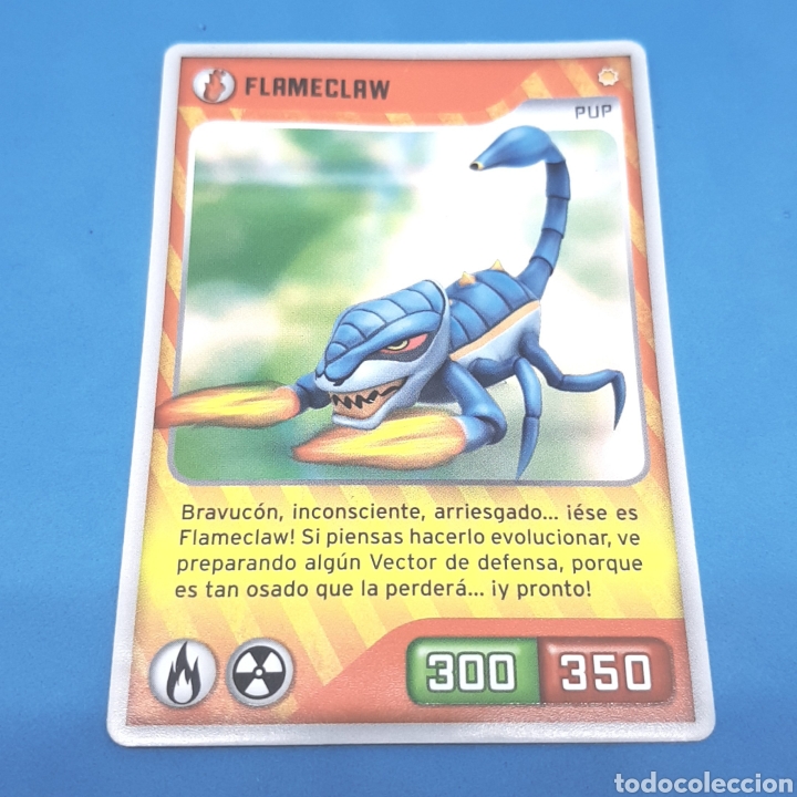 Coleccionismo cromos antiguos: (C.36) INVIZIMALS 2013. N&deg;007 FLAMECLAW - Foto 1