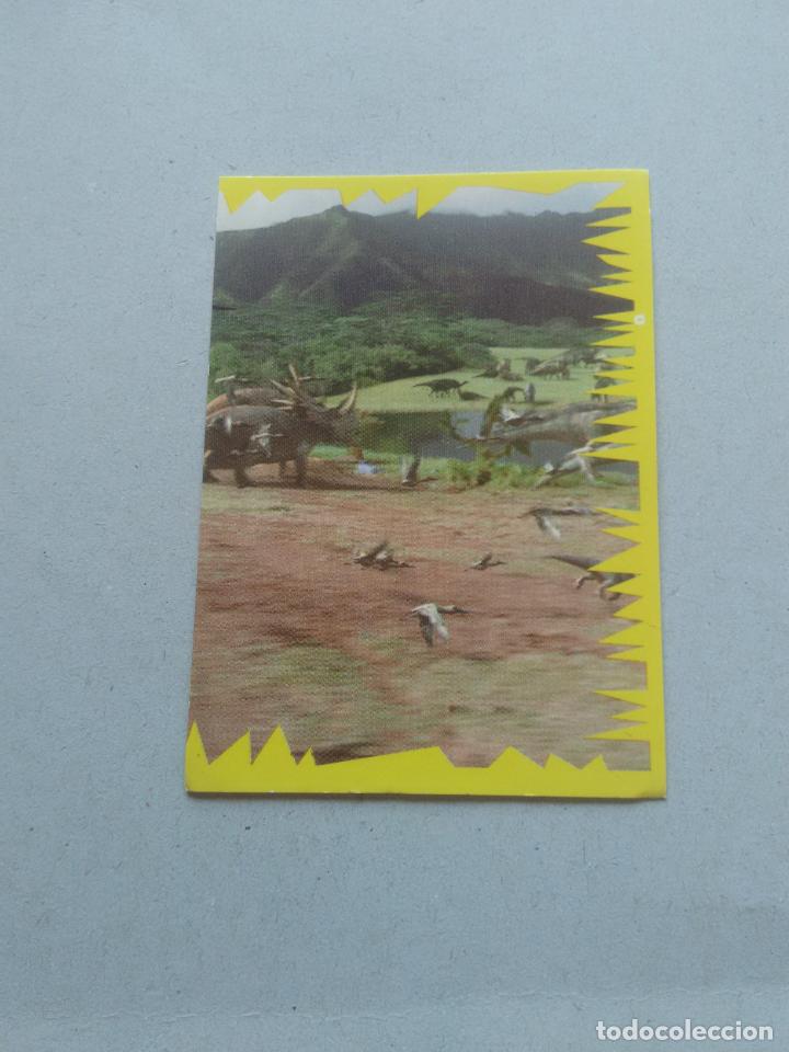 Coleccionismo cromos antiguos: N&ordm; 174 CROMO DINOSAURIO DE PANINI DISNEY - Foto 1