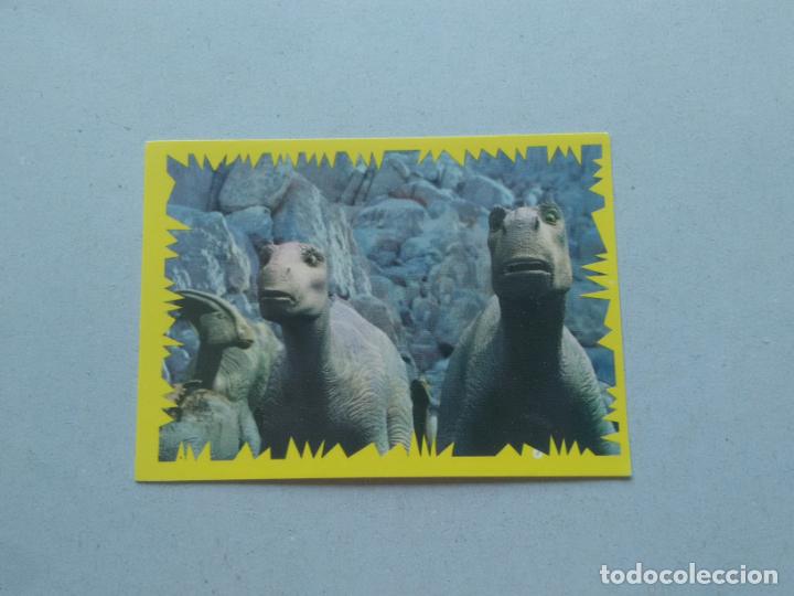 Coleccionismo cromos antiguos: N&ordm; 142 CROMO DINOSAURIO DE PANINI DISNEY - Foto 1