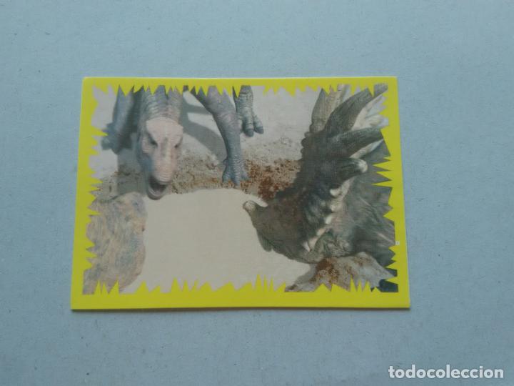 Coleccionismo cromos antiguos: N&ordm; 92 CROMO DINOSAURIO DE PANINI DISNEY - Foto 1