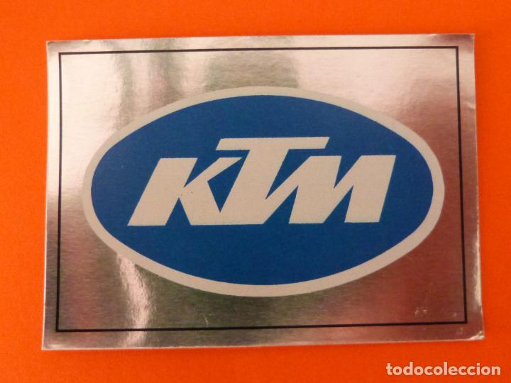 Coleccionismo Cromos antiguos: CROMO DE MOTOS KTM SIN PEGAR N&ordm; 21 A&Ntilde;O 1990 DEL &Aacute;LBUM SOLO MOTO DE PANINI