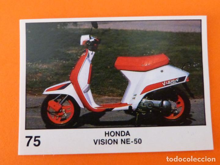 Coleccionismo Cromos antiguos: CROMO DE MOTOS HONDA SIN PEGAR N&ordm; 75 A&Ntilde;O 1990 DEL &Aacute;LBUM SOLO MOTO DE PANINI