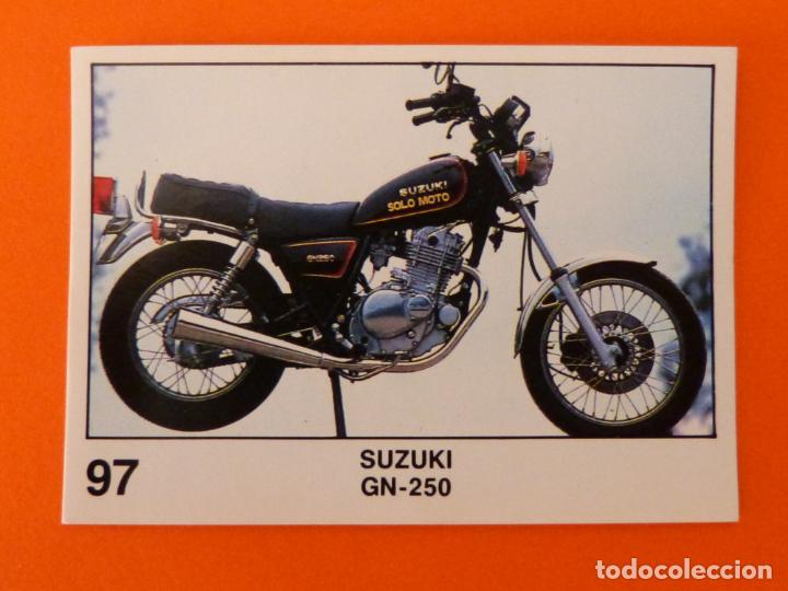 Coleccionismo Cromos antiguos: CROMO DE MOTOS SUZUKI SIN PEGAR N&ordm; 97 A&Ntilde;O 1990 DEL &Aacute;LBUM SOLO MOTO DE PANINI