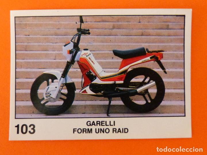 Coleccionismo Cromos antiguos: CROMO DE MOTOS GARELI SIN PEGAR N&ordm; 103 A&Ntilde;O 1990 DEL &Aacute;LBUM SOLO MOTO DE PANINI