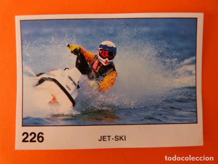 Coleccionismo Cromos antiguos: CROMO DE MOTOS JET SKI SIN PEGAR N&ordm; 226 A&Ntilde;O 1990 DEL &Aacute;LBUM SOLO MOTO DE PANINI
